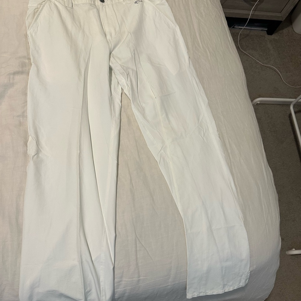 Oakley Men's White Golf/Athletic Pants